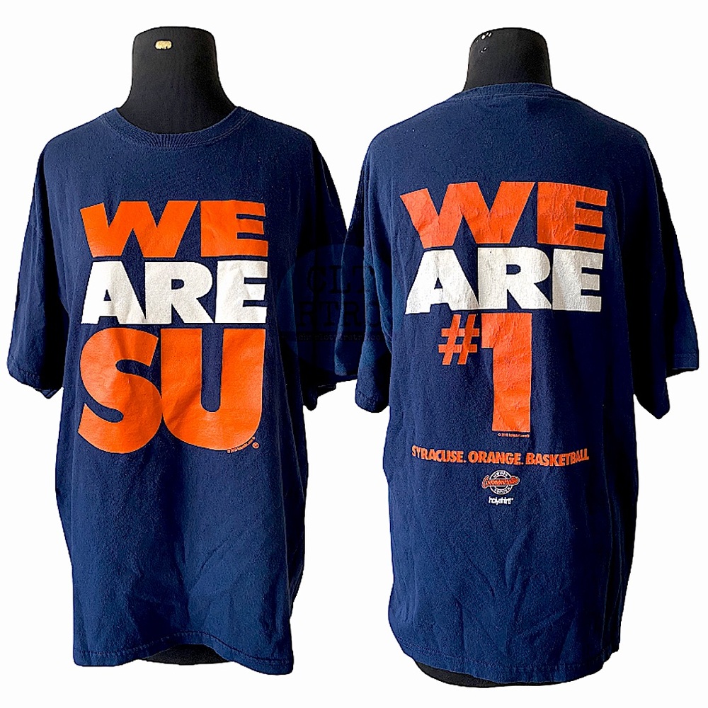 2010 Syracuse Orangemen x HolyShirt Basketball Tee